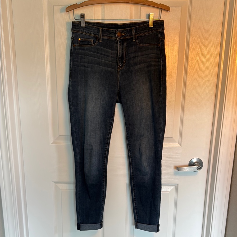 Time and Tru Blue Ankle Cropped Jeans